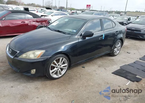 2007 Lexus Is 250 from USA, damaged, VIN JTHBK262672050809